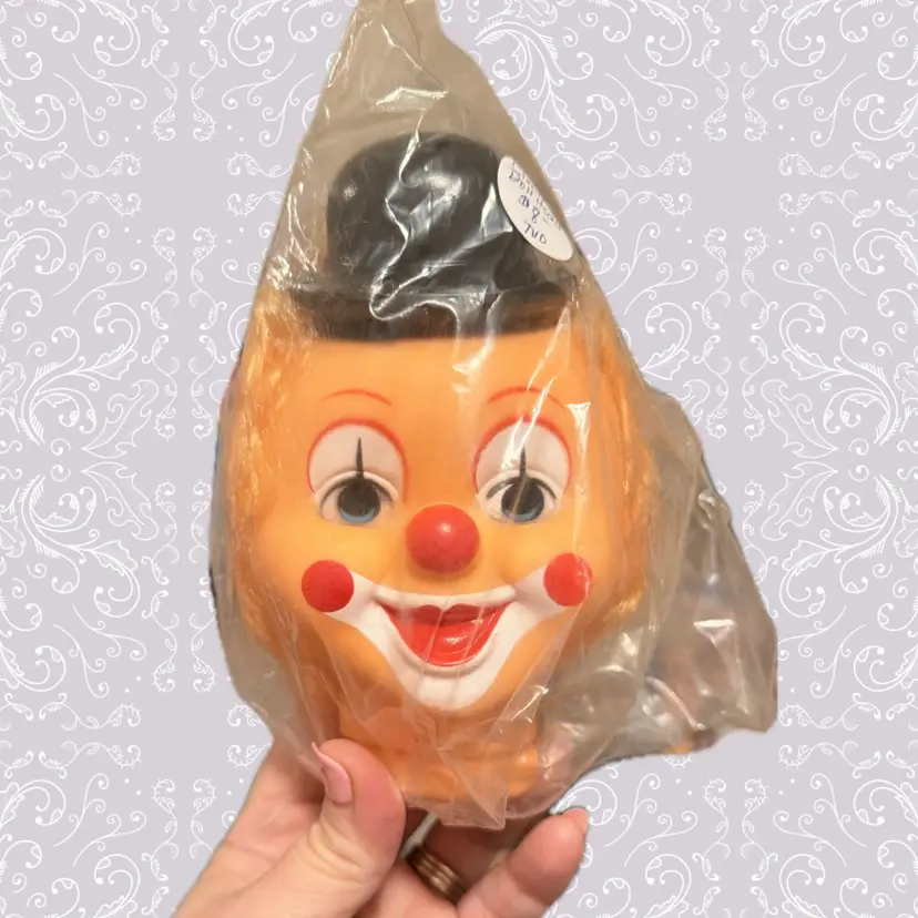 Vintage Clown Doll Head