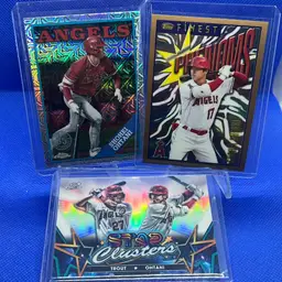 Shohei Ohtani Lot 4 (3 Cards)