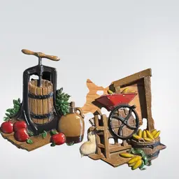 1978 Metal Wall Hangings