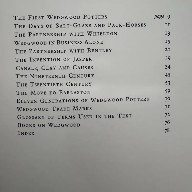 The Story Of Wedgwood Book