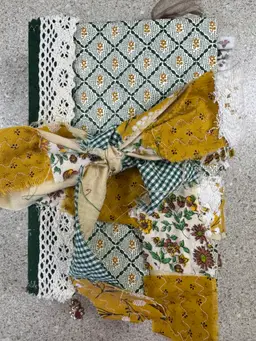 Vintage Readers Digest - Yellow Ditsy (Junk Journal)