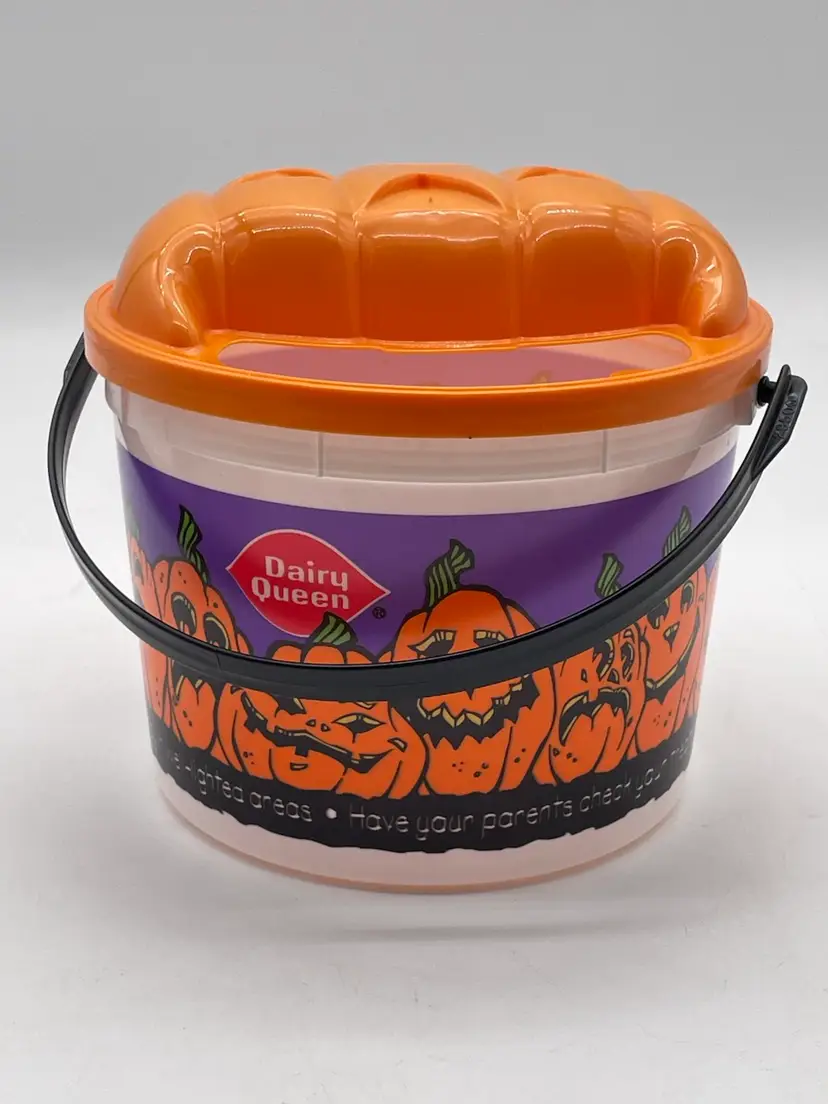 Vintage Dairy Queen Trick Or Treat Bucket