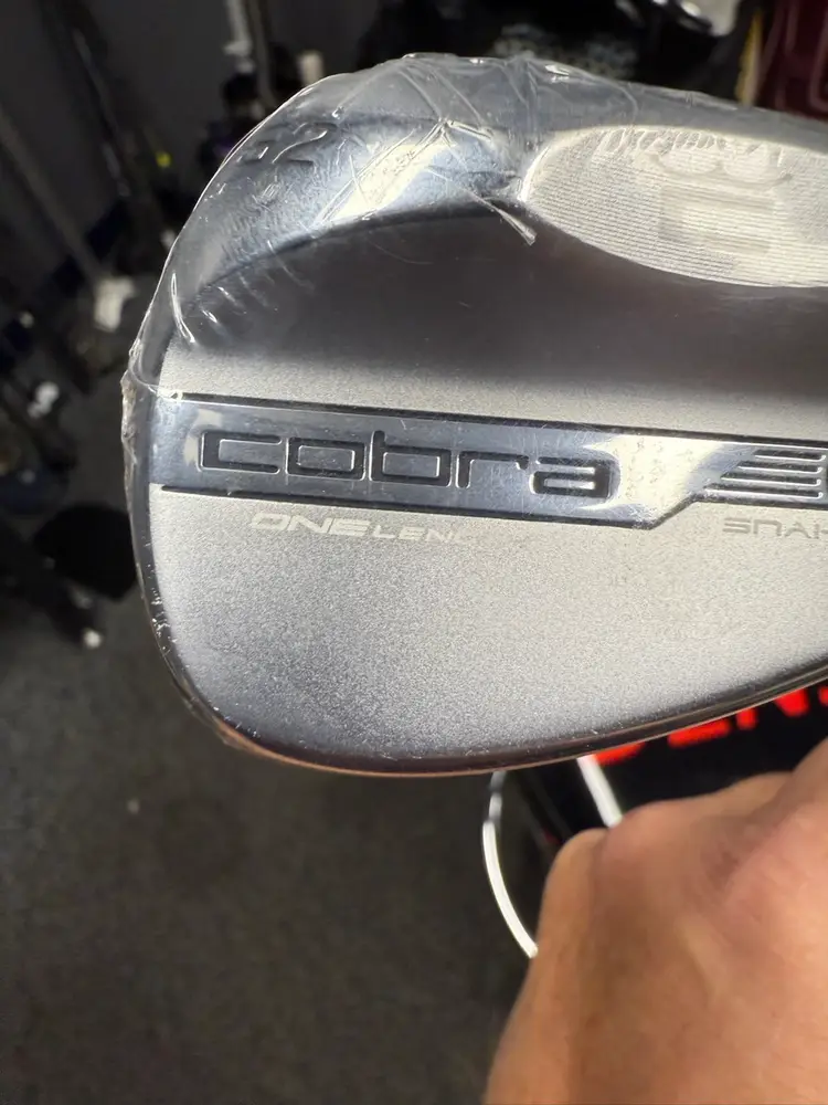 Brand New In Plastic Custom Built Cobra  Snakebite One Length 52deg Gap Wedge