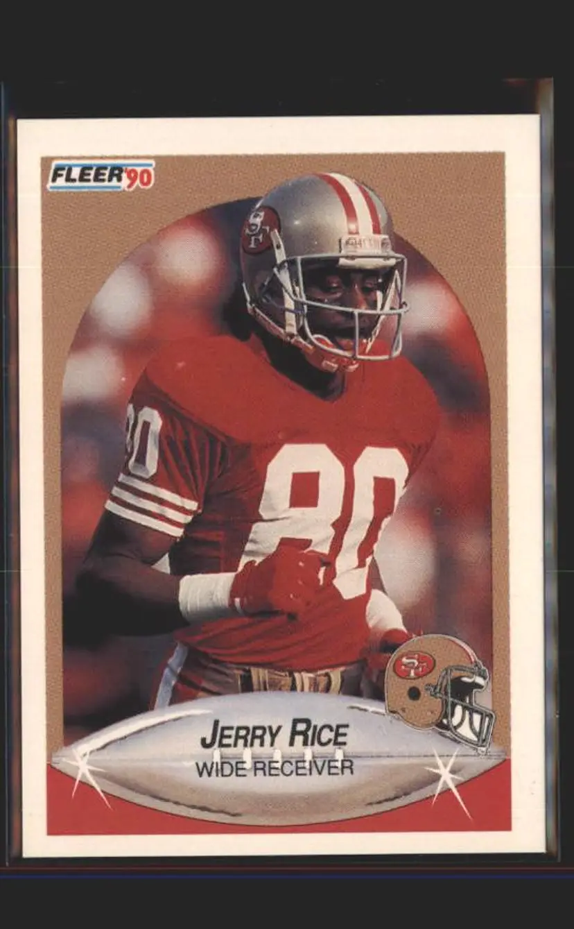 1990 Fleer #13 Jerry Rice - (137) - San Francisco 49ers