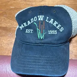 Strap Back Adjustable Dad Hat. (From Meadow Lakes Golf Course In Prineville Oregon.