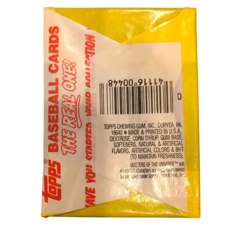 MOTU Teela 1984 Sealed Topps Wax Pack