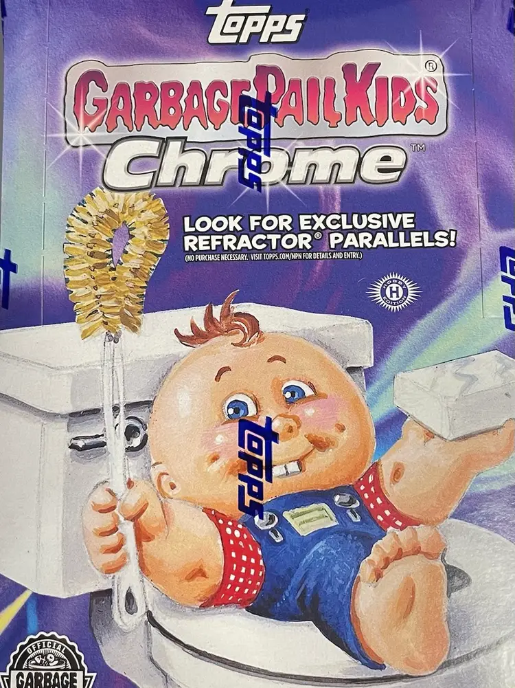Garbage Pail Kids Chrome Series 6 Hobby Pack Break (Topps 2023)