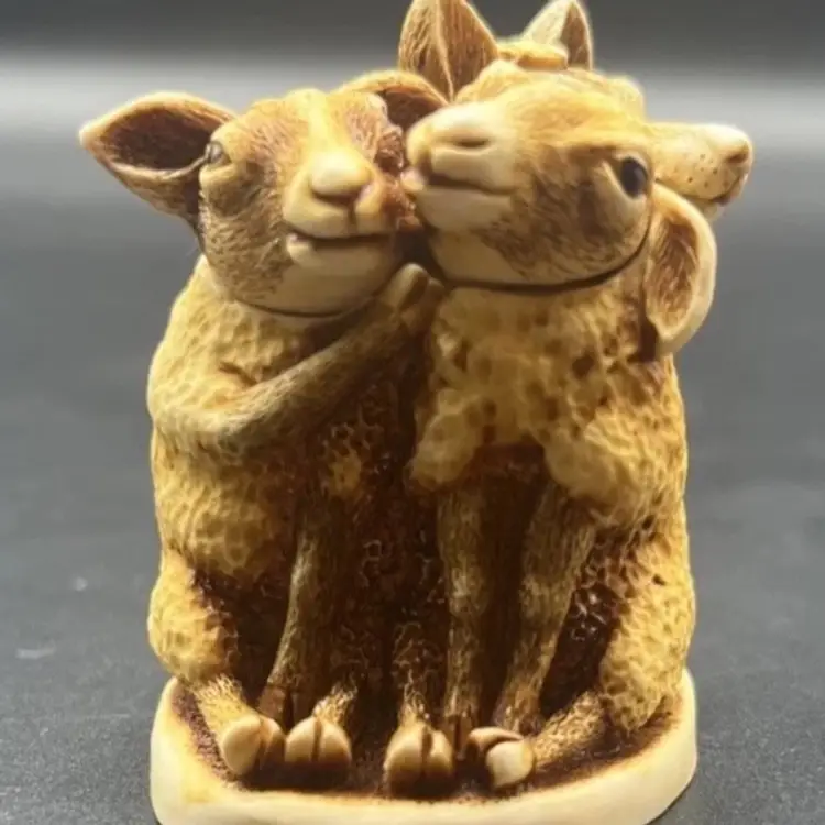 Harmony Kingdom Trinket Box Mutton Chops Figurine Made In England 1997