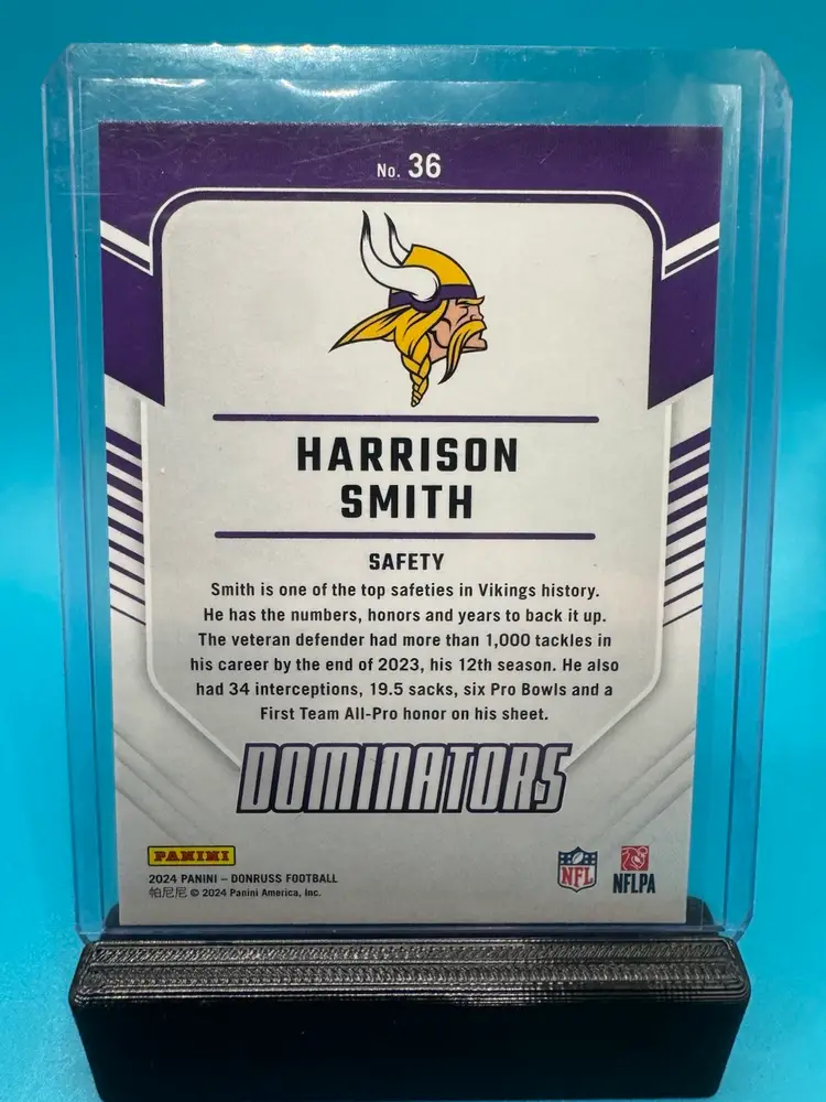Harrison Smith Donruss Dominators Minnesota Vikings
