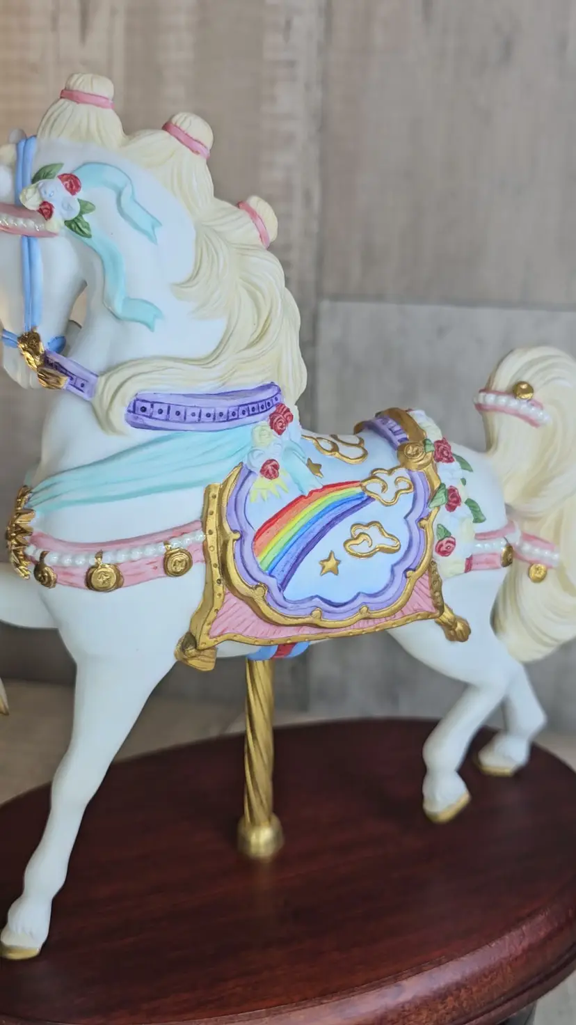 Lenox The Rainbow Carousel Horse 1998 Limited Edition Figurine
