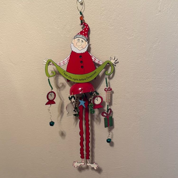 ‘Twas The Night Before Christmas Whimsical Elf Ornament
