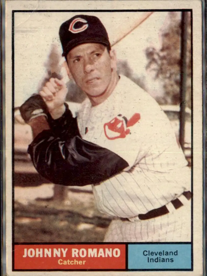 1961 Topps #5 Johnny Romano - ( ) - Cleveland Indians
