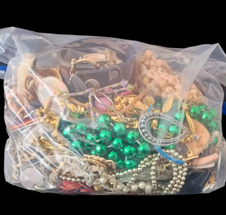 3 Lb Repurpose Repair Redesign Junk Jewelry Lot New Modern Vintage Mix