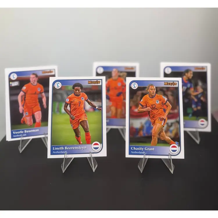 Topps Merlin UEFA Women Euros 2025 Netherlands Base Lot.