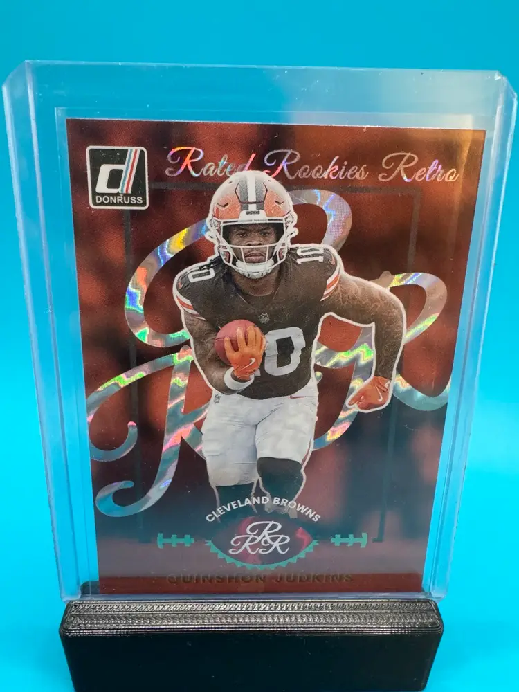 Quinshon Judkins Donruss Rated Rookie Retro RC Cleveland Browns