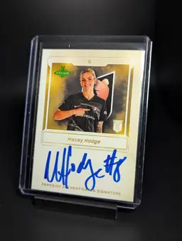 2025 Parkside NWSL Vol 1 Signature Series Auto Macey Hodge RC Angel City FC