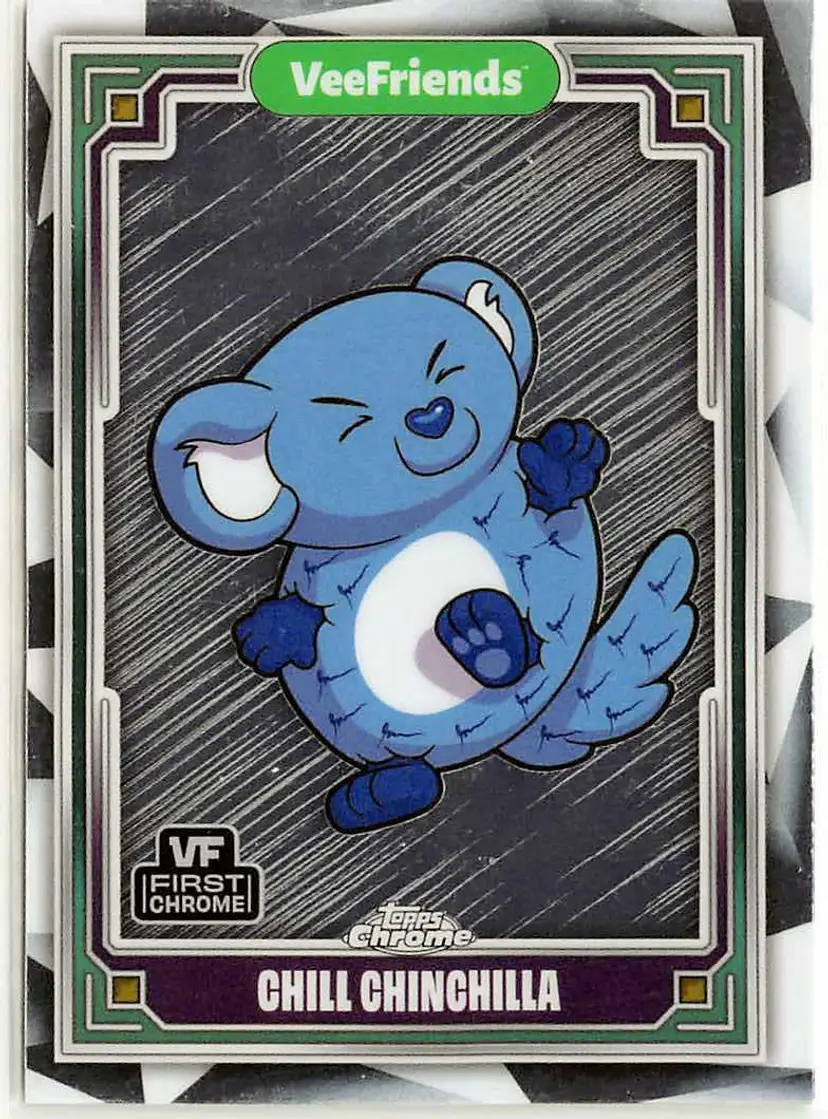 Chill Chinchilla #22 2025 Topps Chrome VeeFriends