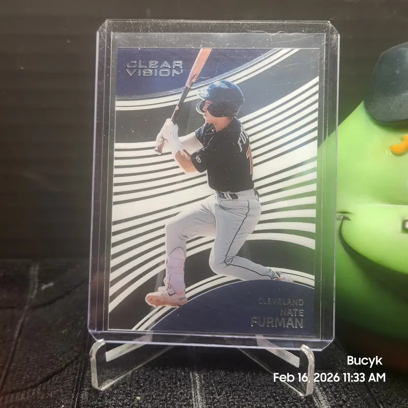 2023 Panini Chronicles Clear Vision - Nate Furman Cleveland Guardians