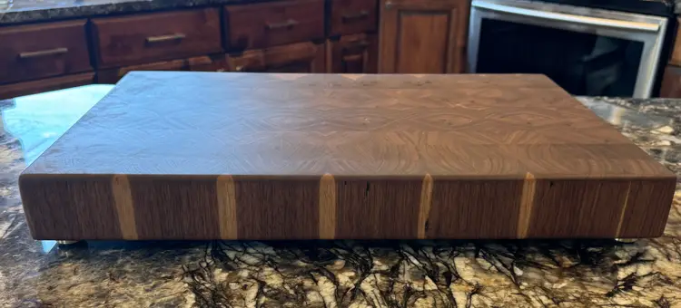 End Grain Walnut Cutting Board