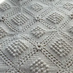 Gorgeous Granny Core Afghan 46” X 64”