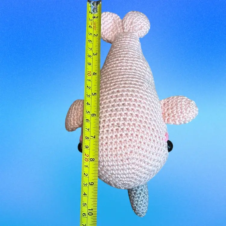 Narwhal Crochet Plush Handmade