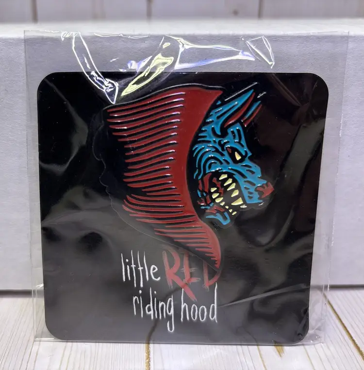 Little Red Riding Hood LOOTFRIGHT Pin Horror Crate NEW Austin James Collection