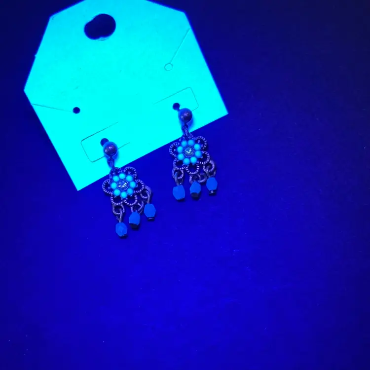 Intake Avon Faux Turquoise Earrings