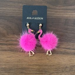 Flamingo Earrings