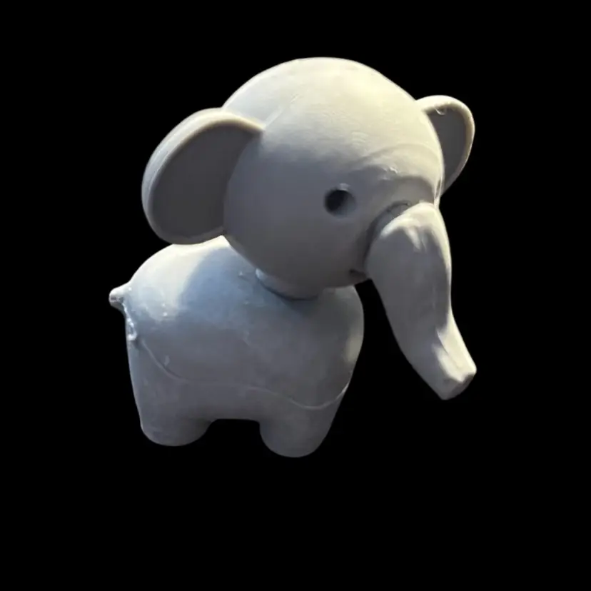 Rubber Miniature Animal As Shown In Picture Elephant
