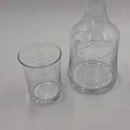 Clear Etched Tumble Up