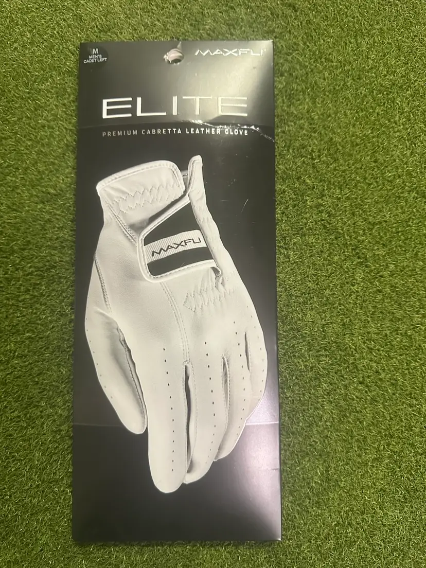 New Maxfli Men’s left Handed Golf glove Cadet Medium