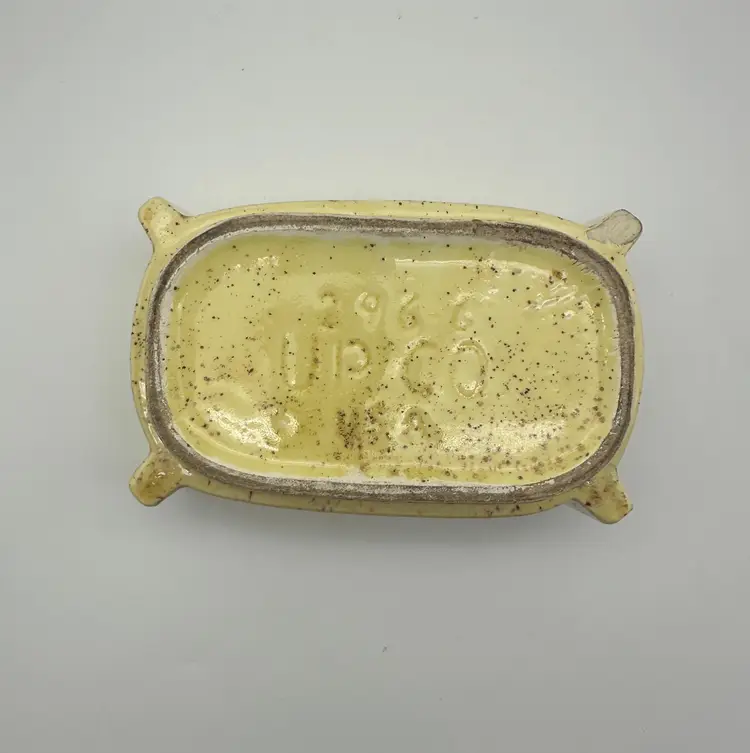 VTG 50s UPCO USA Yellow Planter!