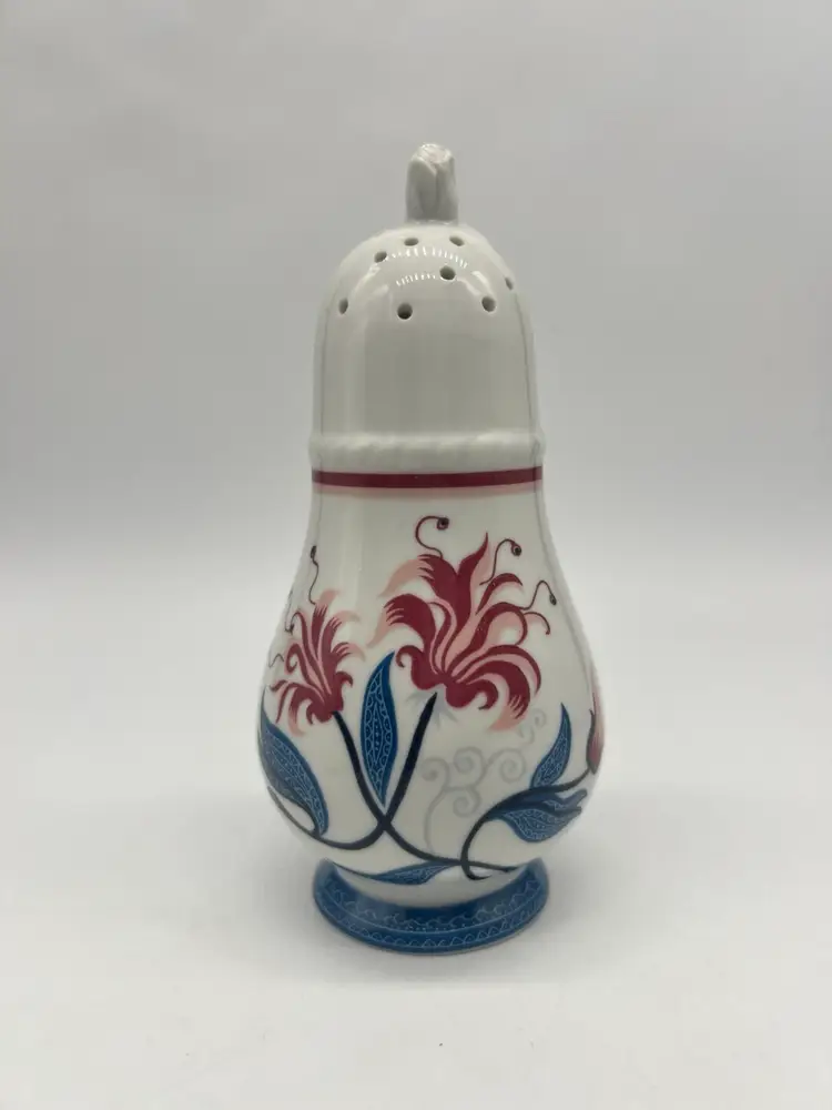 Vintage Royal Pavilion At Brighton For Elizabeth Arden Ceramic Powder Duster