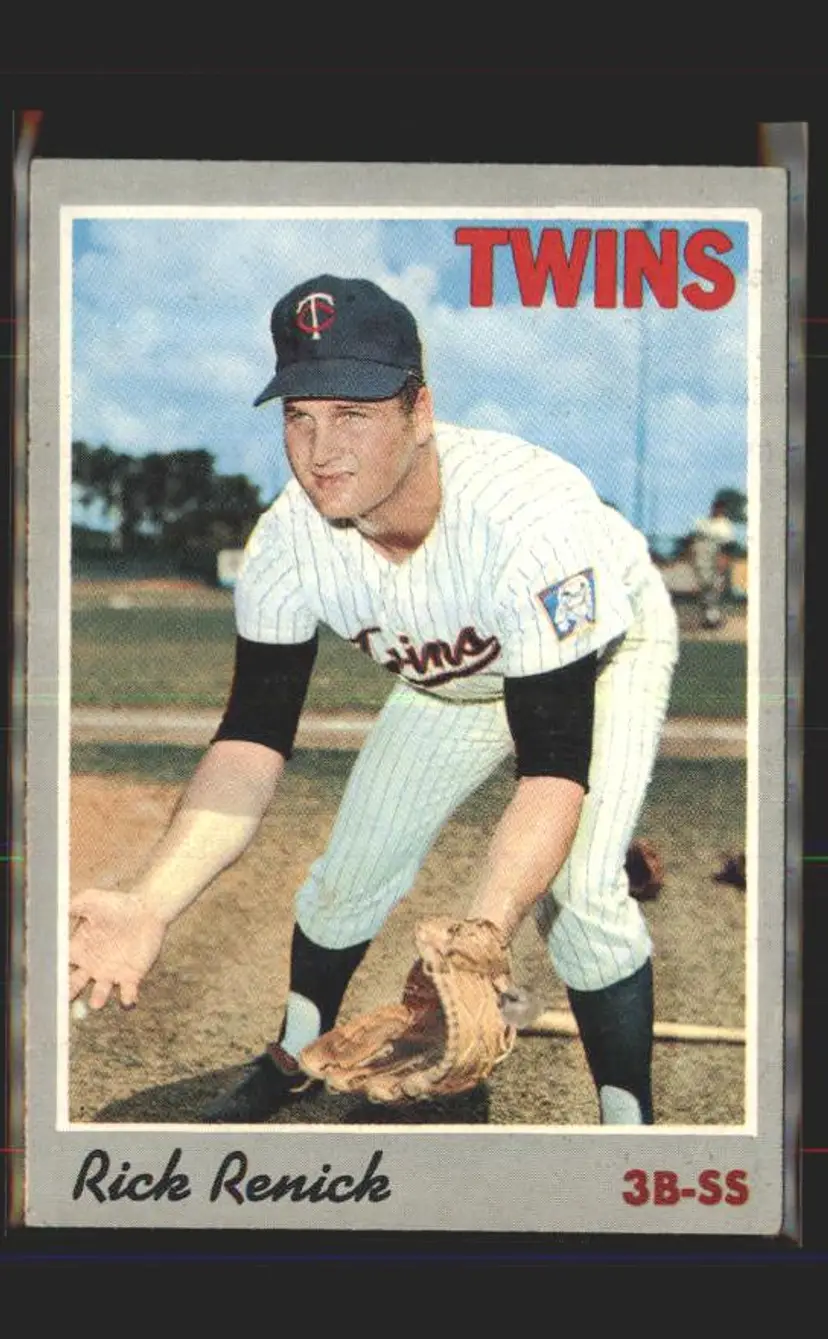 Rick Renick 1970 Topps #93 - () - Minnesota Twins