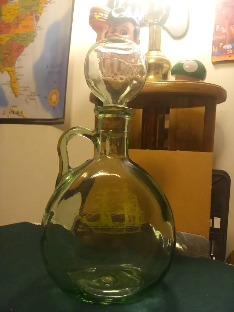 Old Fitzgerald Whiskey Decanter