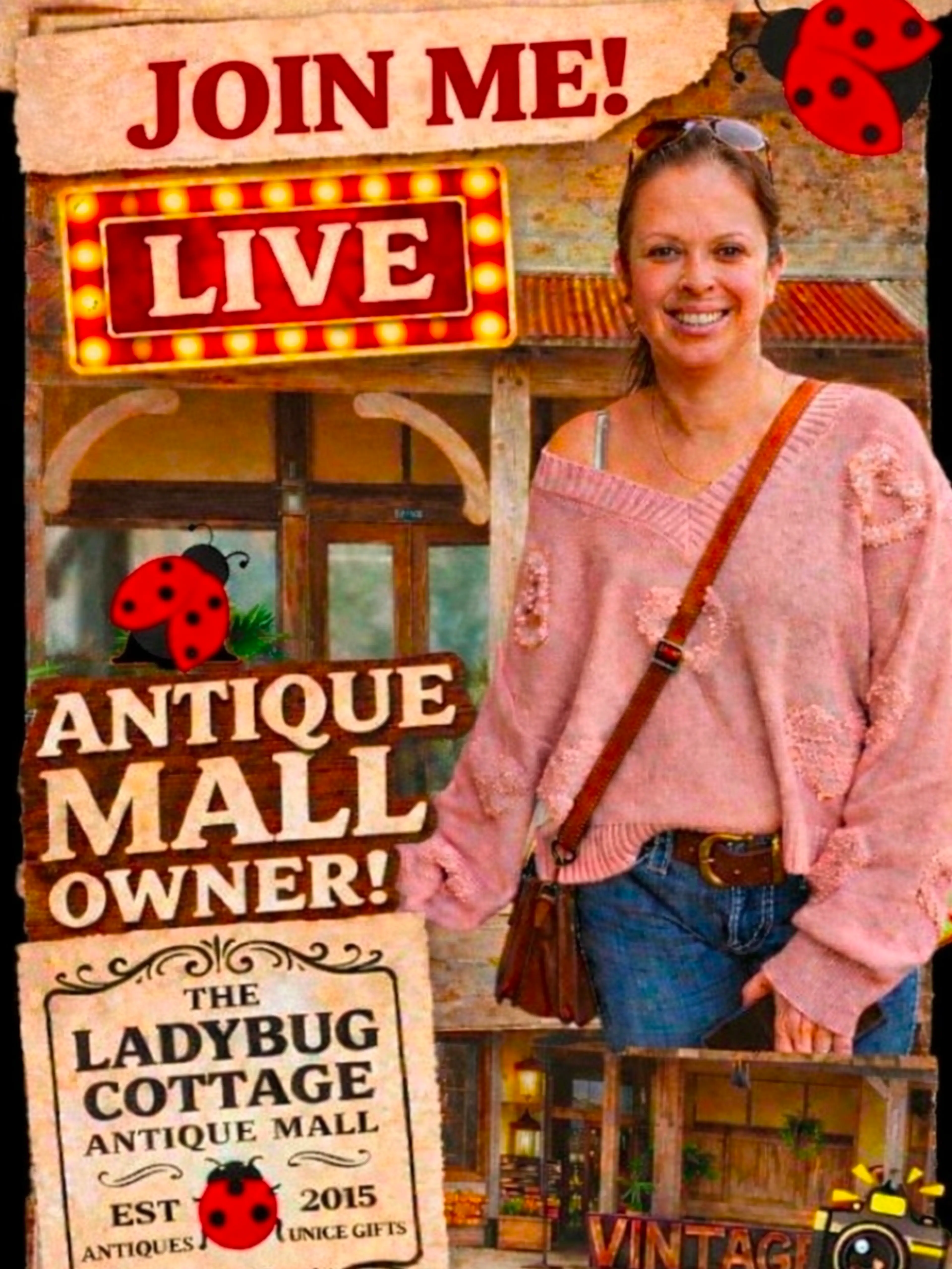 🐞 POP-UP w/ The Ladybug Cottage 🐞 