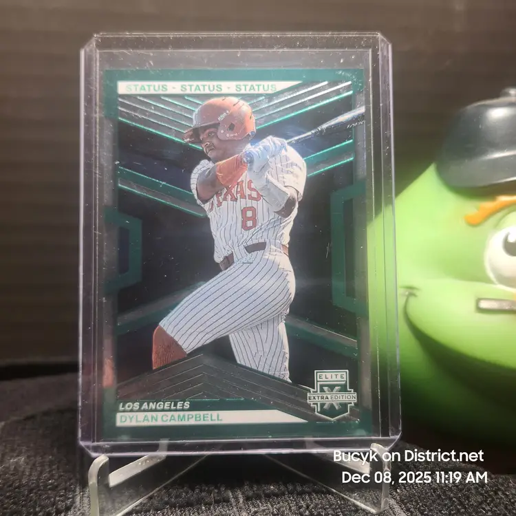 2023 Panini EEE Green - Dylan Campbell Los Angeles Dodgers 50/499