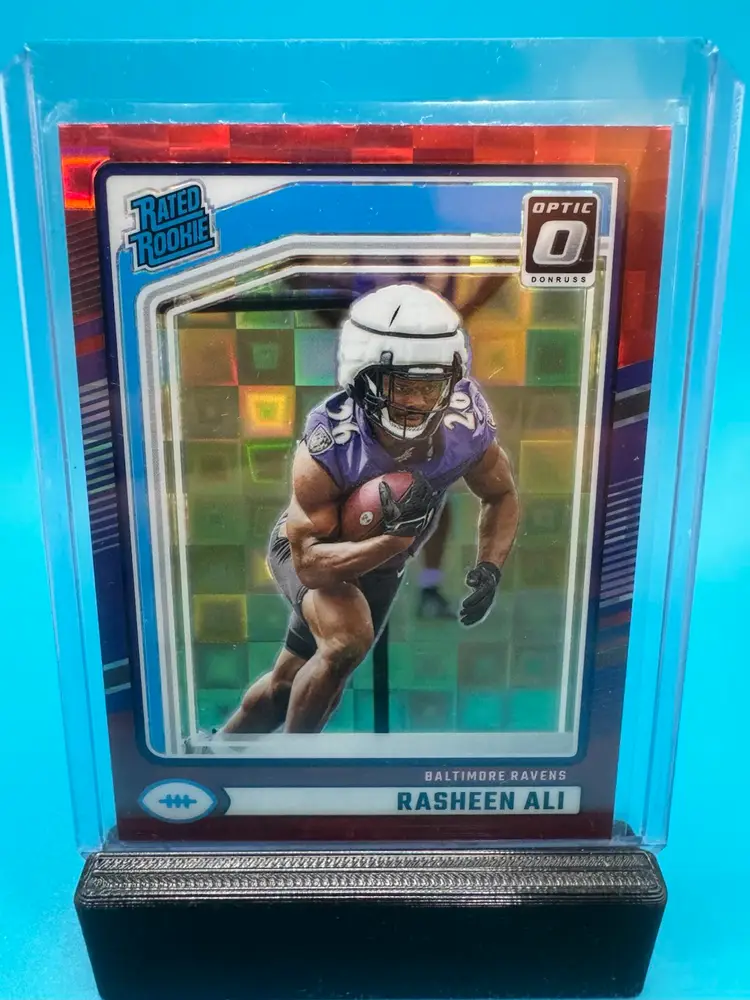 Rasheen Ali Optic Rated Rookie Red Pandora Baltimore Ravens