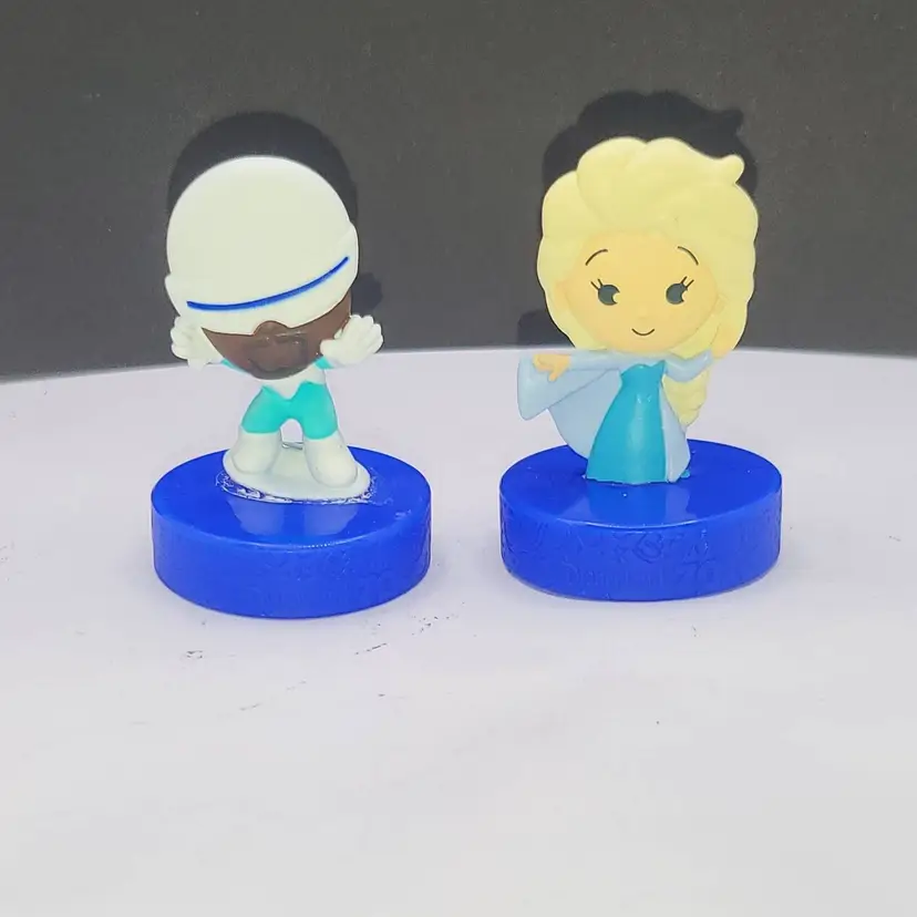 Disney Frozen and Tron Mini Figures 70th Anniversay Resort