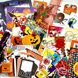 Pack A - Large Halloween Ephemera Bundles