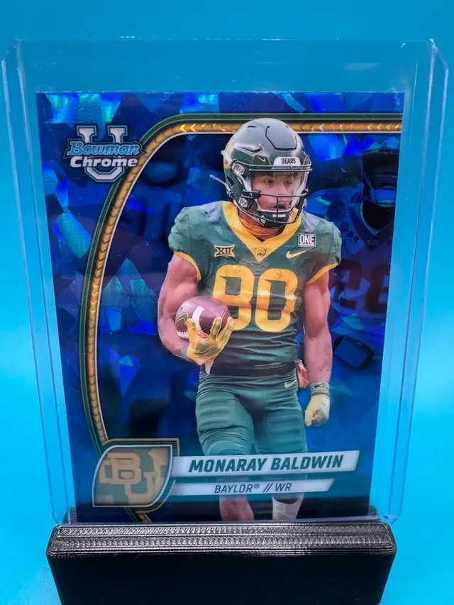 Monaray Baldwin Bowman Chrome U Sapphire Baylor Bears