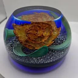 Caithness, Colin Terris, Exclusive Version, TEXAS TREASURE Paperweight LE, 14/500, RARE & STUNNING!!