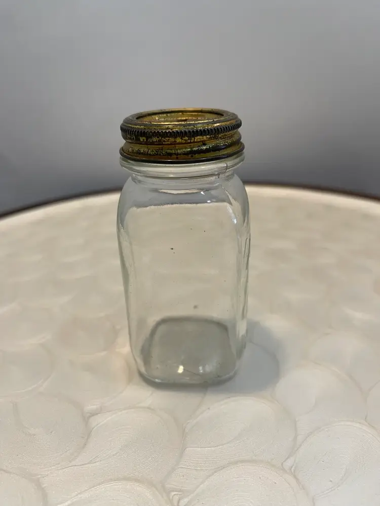 Mini Atlas Mason Jar Coin Bank With Arc Coin Slot Lid