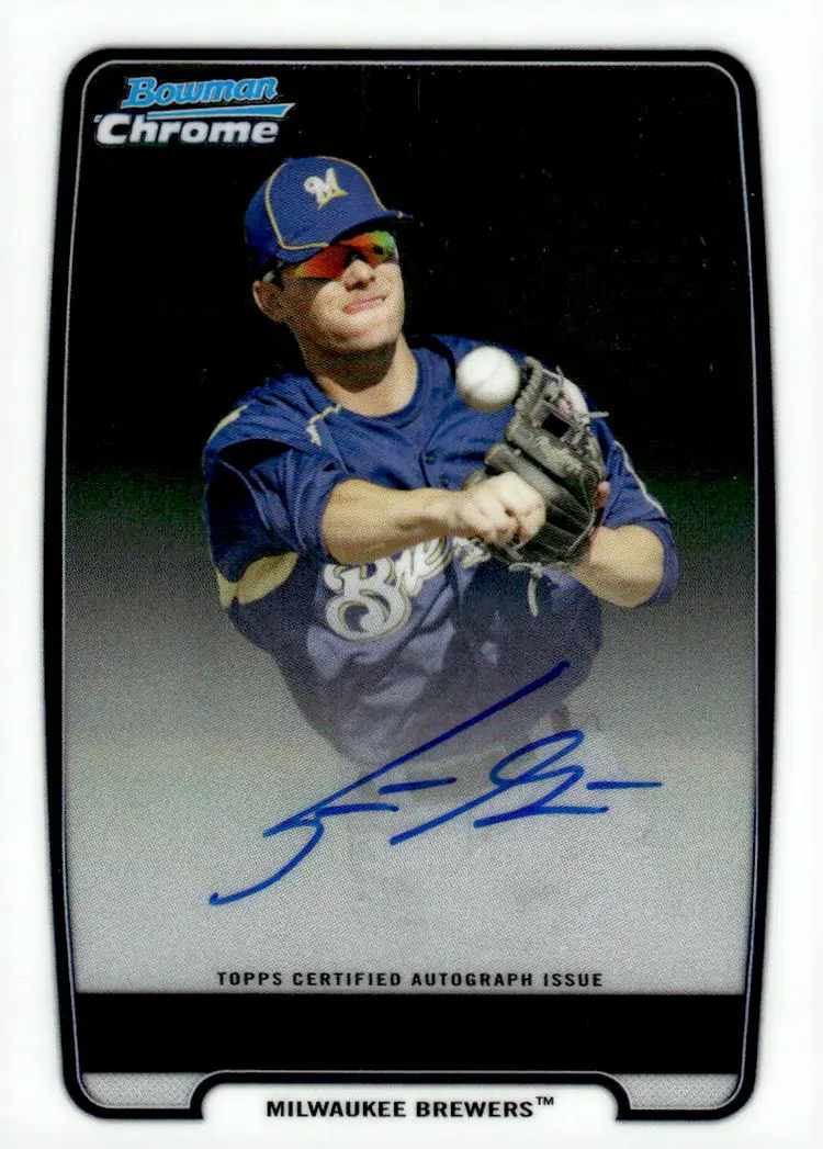 2012 Bowman Chrome #BCA-SG Scooter Gennett Prospects Autographs