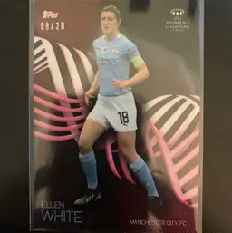 Ellen White 2020-21 Topps Now UEFA Knockout 2/10 Man City