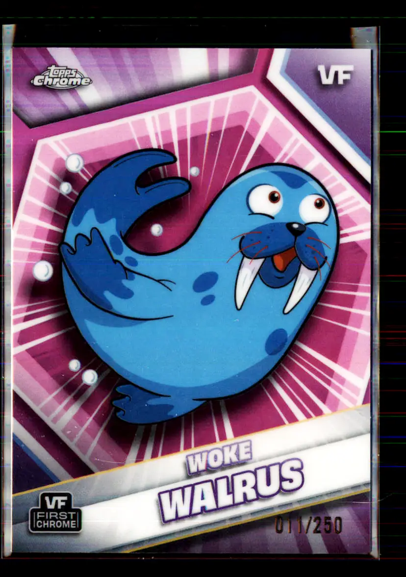 Woke Walrus Magenta /250 2026 Topps Chrome VeeFriends 194 - (143)