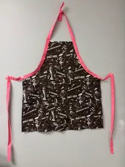 "Make It Work!" – Handmade Apron w/ Limited Edition Project Runway Fabric