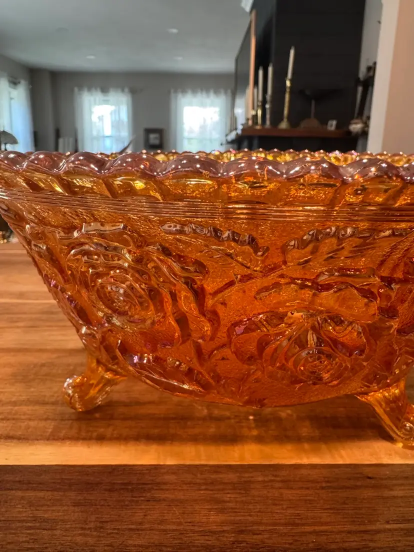 Carnival Glass Bowl