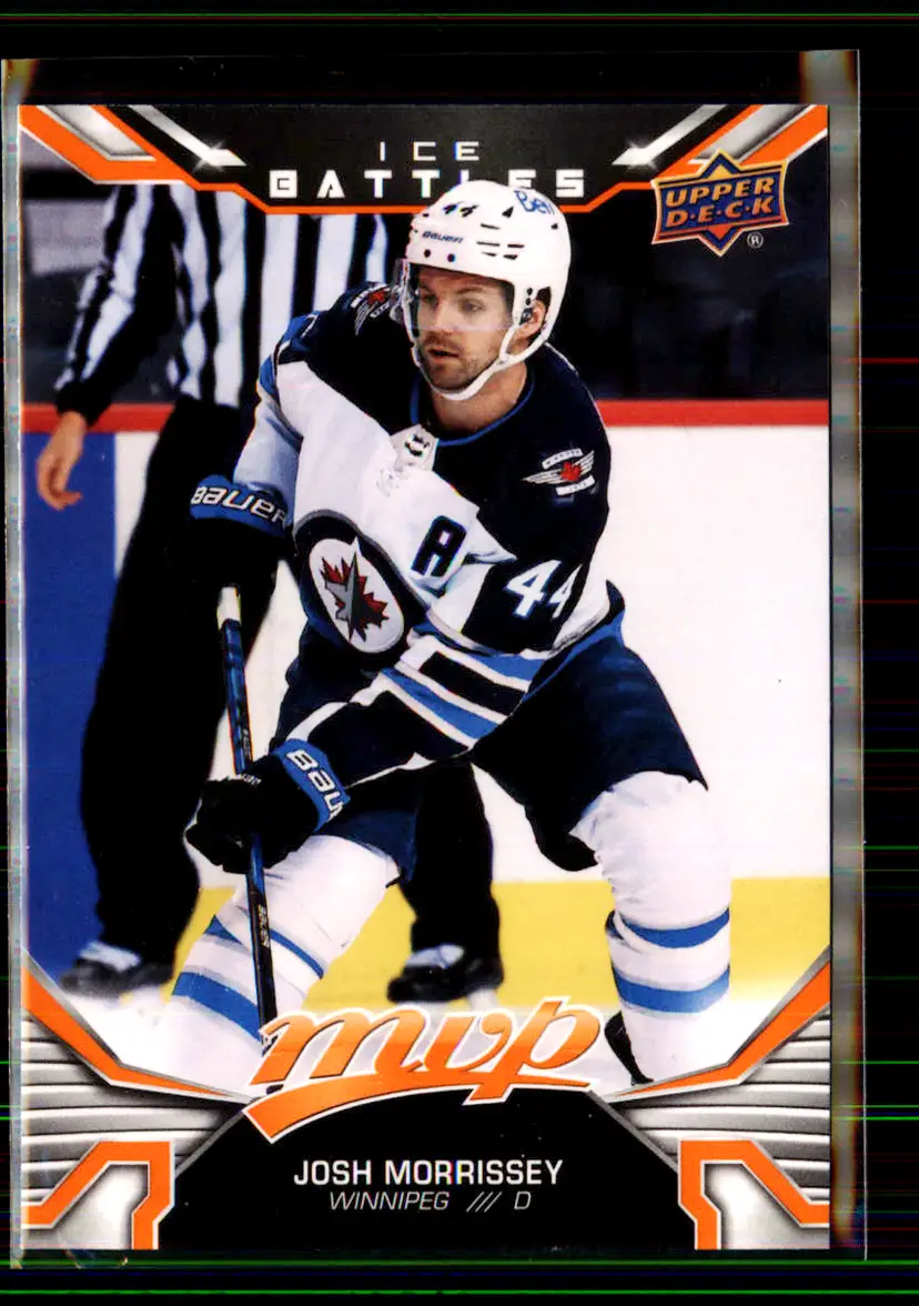 Josh Morrissey 2022-23 Upper Deck MVP Ice Battles #153 - Winnipeg Jets - (147-314)