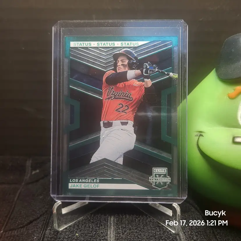 2023 Panini EEE Status Green - Jake Gelof Los Angeles Dodgers 24/499